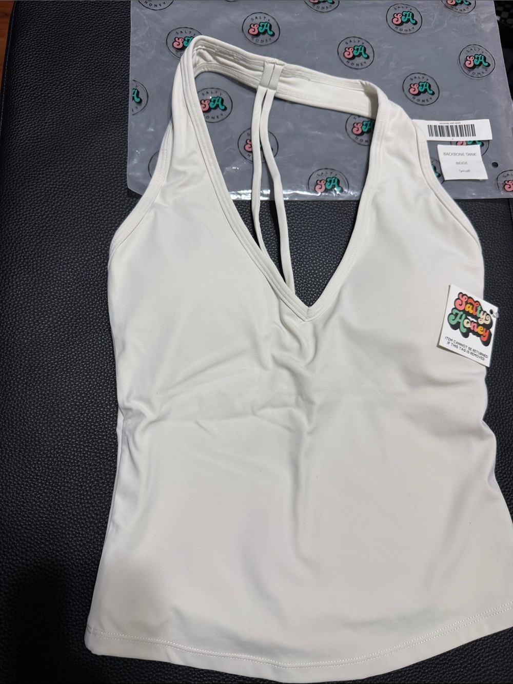 Salty Honey backbone tank